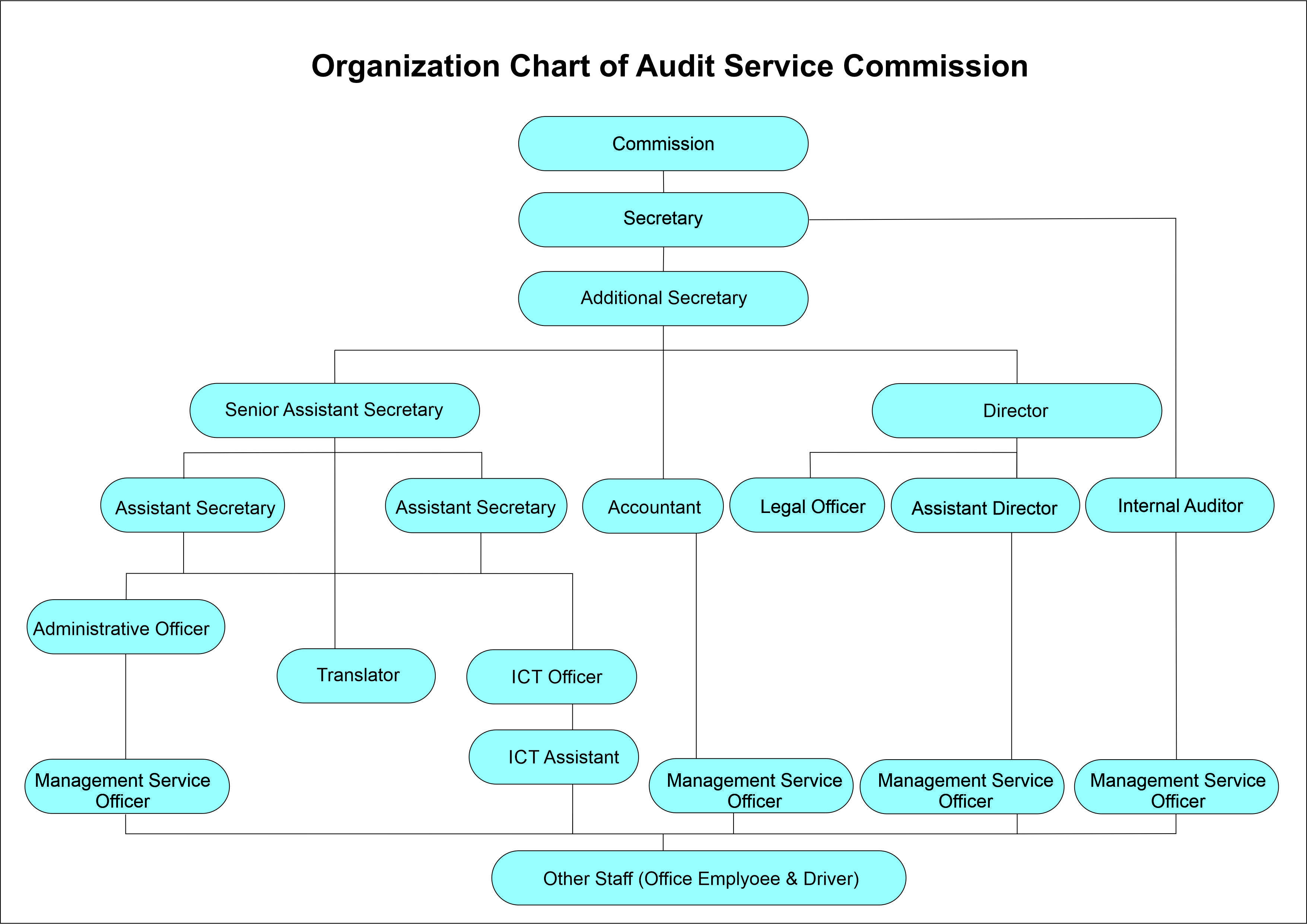 organization chart en